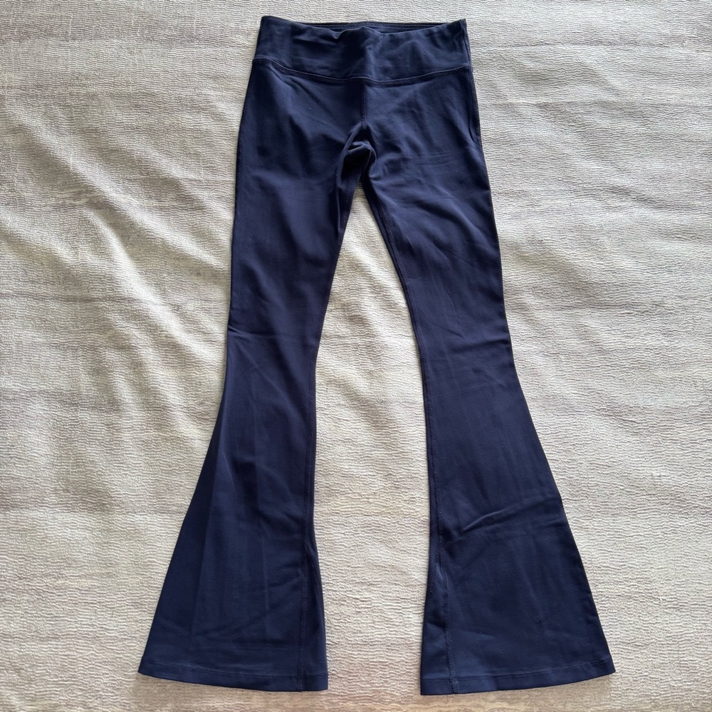 59 SplitsFiftyNine Navy Blue Flared Leggings, Size S